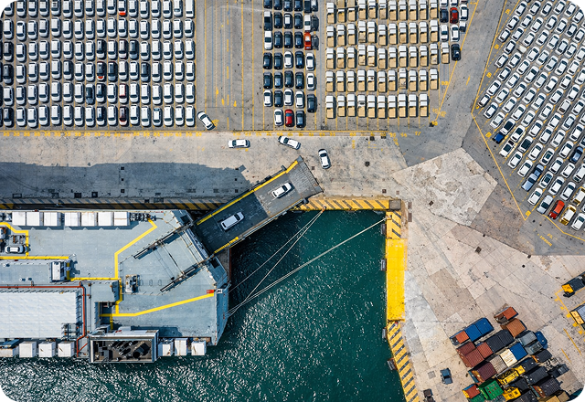 RoRo Vehicle Shipping Services (Roll-On / Roll-Off)